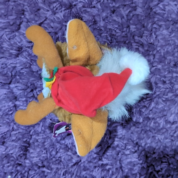 Vintage Reindeer Santa Hat Furby Tiger Toys 1999 Non Working - Picture 5 of 9